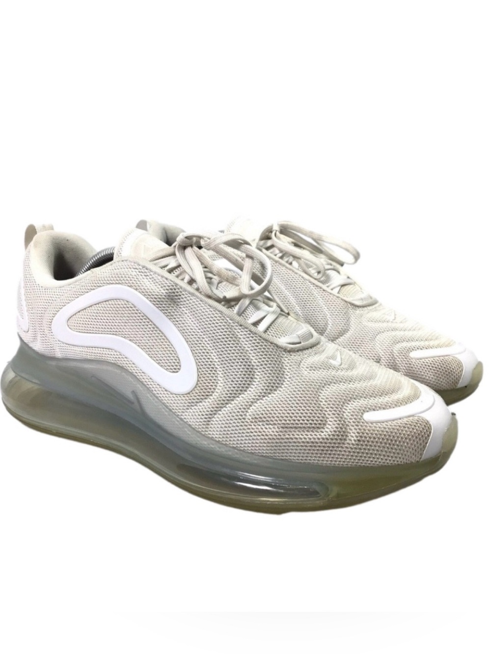 Nike Air Max 720 Cream White Men US Size 8.5 Unisex Woman Lady 10